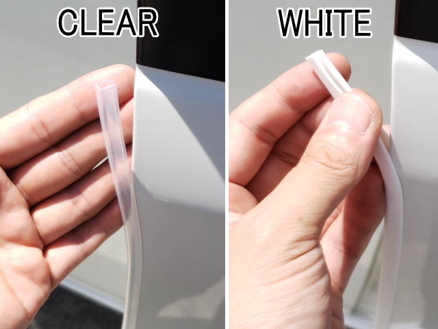 白と透明の比較2